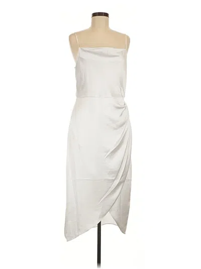 Pre-owned Open Edit Cocktail Dress In Silver