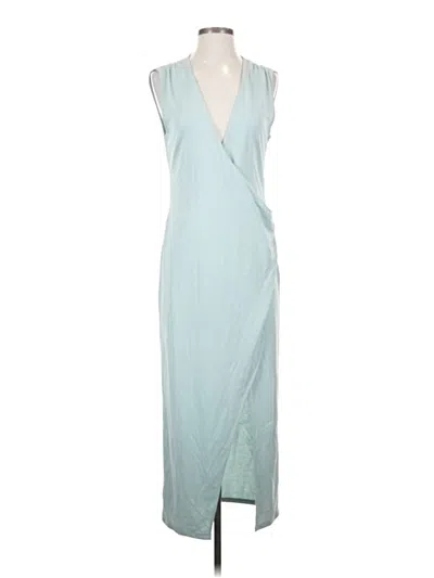 Pre-owned Open Edit Cocktail Dress In Teal