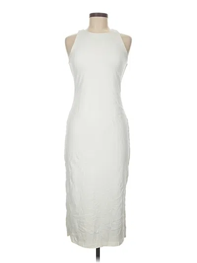Pre-owned Open Edit Cocktail Dress In White