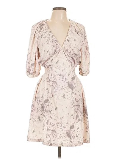 Pre-owned Open Edit Cocktail Dress In White