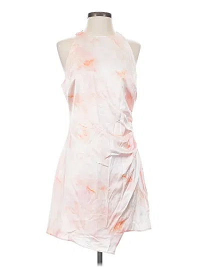 Pre-owned Open Edit Cocktail Dress In White