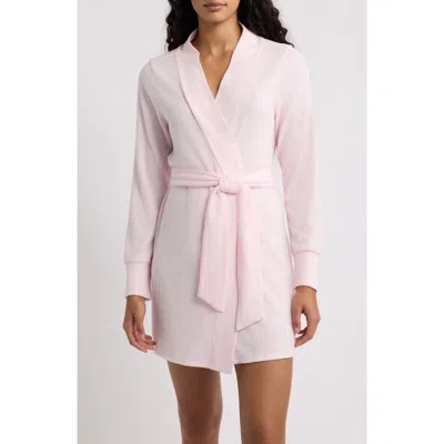 Open Edit Cozy Short Robe In Neutral