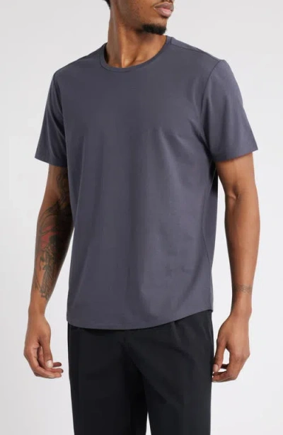 Open Edit Crewneck Stretch Cotton T-shirt