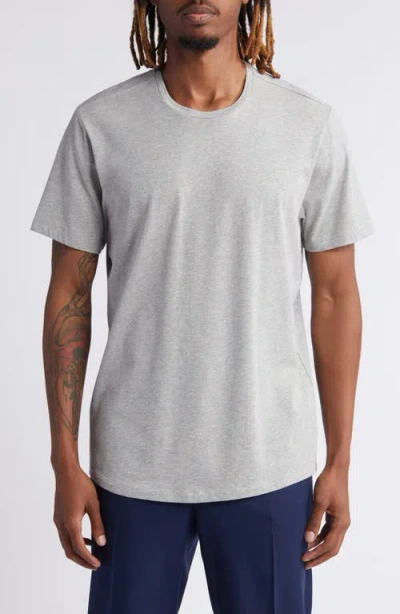 Open Edit Crewneck Stretch Cotton T-shirt