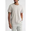 Open Edit Crewneck Stretch Cotton T-shirt In White