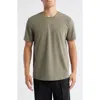 Open Edit Crewneck Stretch Cotton T-shirt In Neutral