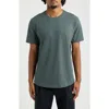 Open Edit Crewneck Stretch Cotton T-shirt In Multi