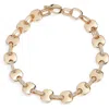 Open Edit Crystal Statement Collar Necklace In Gold