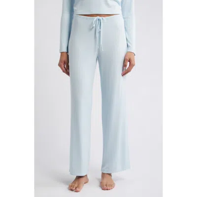 Open Edit Daydream Rib Lounge Pants In Blue