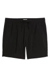 Open Edit Drawstring Pull-on Pants In Black