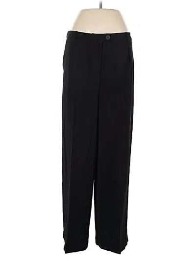 Pre-owned Open Edit Dress Pants In Black