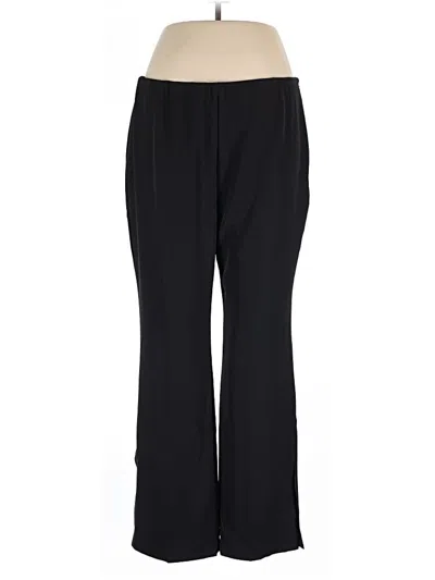 Pre-owned Open Edit Dress Pants In Black