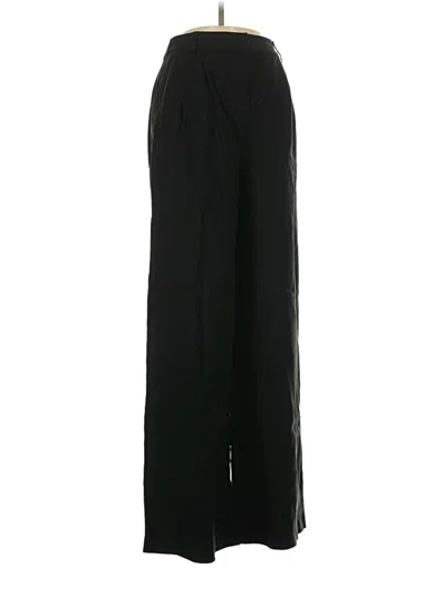 Pre-owned Open Edit Dress Pants In Black