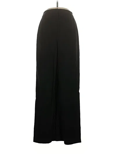 Pre-owned Open Edit Dress Pants In Black
