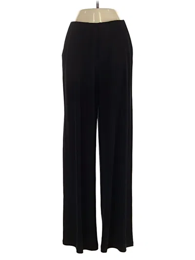 Pre-owned Open Edit Dress Pants In Black