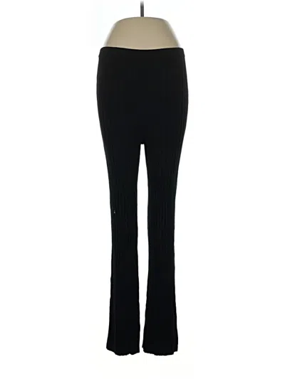 Pre-owned Open Edit Dress Pants In Black