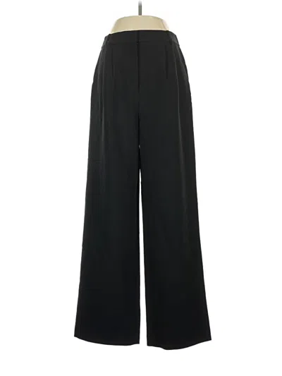 Pre-owned Open Edit Dress Pants In Black