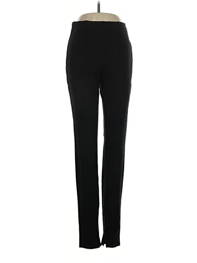 Pre-owned Open Edit Dress Pants In Black