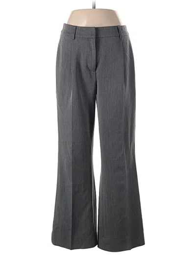 Pre-owned Open Edit Dress Pants In Gray