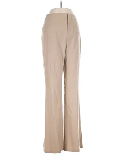 Pre-owned Open Edit Dress Pants In Tan