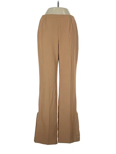 Pre-owned Open Edit Dress Pants In Tan