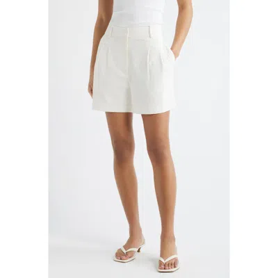 Open Edit Everyday Cotton Shorts In White