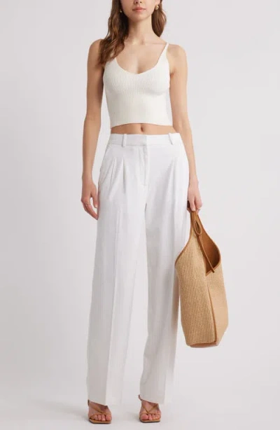 Open Edit Everyday Linen Blend Pants