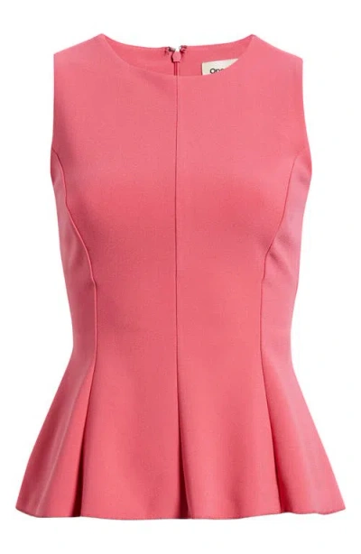 Open Edit Flared Tank In Pink