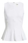 Open Edit Flared Tank In White