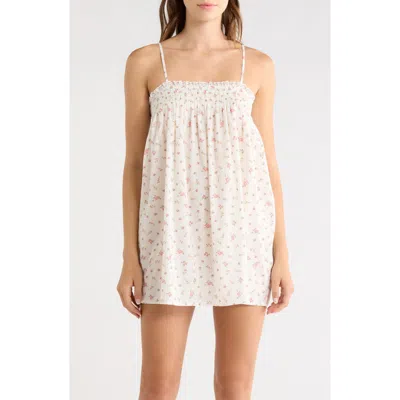 Open Edit Flirty Cotton Nightgown In White