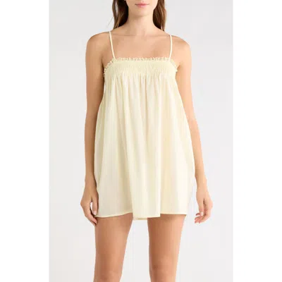 Open Edit Flirty Cotton Nightgown In Yellow