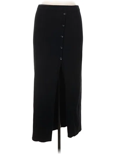 Open Edit Formal Skirt In Black