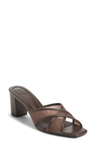 Open Edit Grady Slide Sandal In Brown