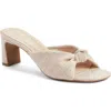 Open Edit Harper Knot Slide Sandal In Neutral