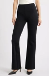 Open Edit High Waist Flare Pants In Black
