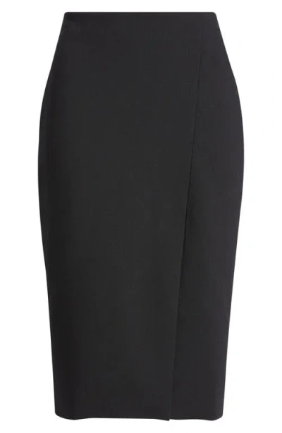 Open Edit Icon Pencil Skirt In Black