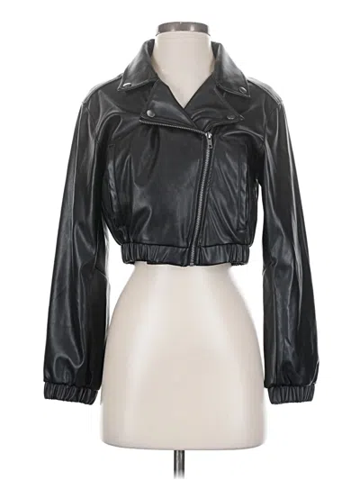 Pre-owned Open Edit Jacket In Black
