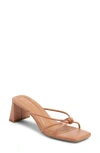 Open Edit Jamie Block Heel Sandal In Brown