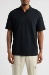Open Edit Short Sleeve Polo Sweater