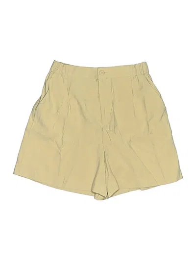 Pre-owned Open Edit Khaki Shorts In Yellow