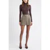 Open Edit Knit Turtleneck In Brown