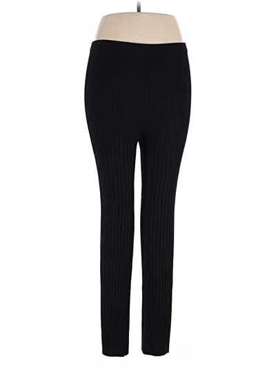 Pre-owned Open Edit Leggings In Black