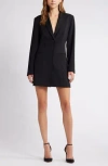 Open Edit Long Sleeve Blazer Minidress