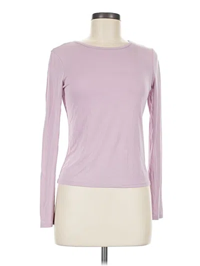 Pre-owned Open Edit Long Sleeve T-shirt In Purple