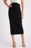 Open Edit Luxe Sculpt Maxi Skirt