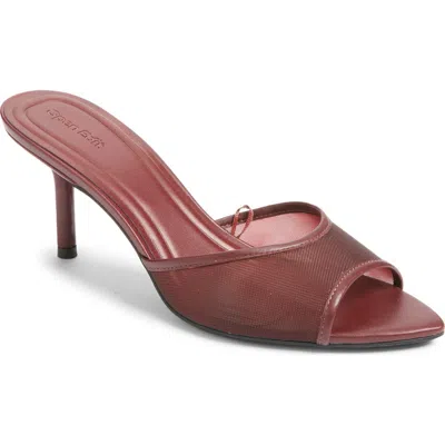 Open Edit Micah Heeled Sandal In Red