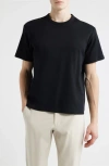 Open Edit Midweight T-shirt In Black