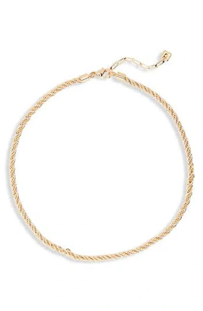 Open Edit Mixed Metal Rope Chain Necklace