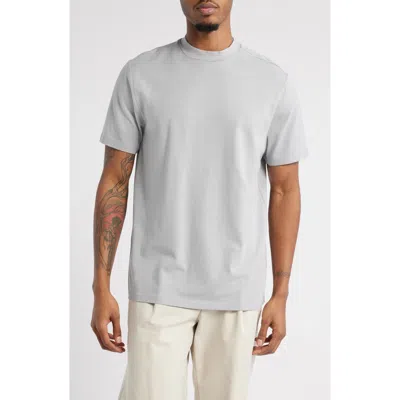 Open Edit Mock Neck T-shirt In White