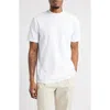 Open Edit Mock Neck T-shirt In White